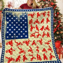 Motocross Jfj Quilt Ljq and Home Decor