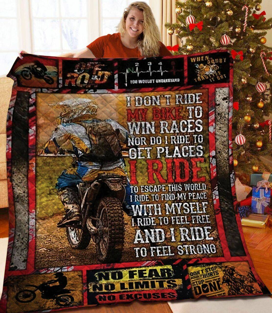 Motocross JFJ10123 3D Customized Quilt 2707 and Home Decor