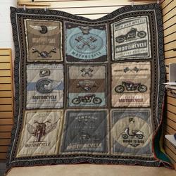 Motorcycle DQ V6 3D Customized Quilt and Home Decor