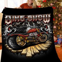 Motorcycle JFJ10145 3D Customized Quilt 2707 and Home Decor