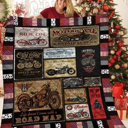 Motorcycle JFJ10148 3D Customized Quilt 2707 and Home Decor