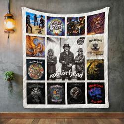 Motorhead Album Covers Quilt Blanket and Home Decor