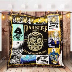 Moutain Biking Quilt Kl and Home Decor