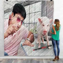Movie Adhugo N 3D Customized Personalized Quilt Blanket and Home Decor