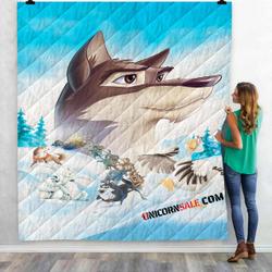 Movie Balto D 3D Customized Personalized Quilt Blanket and Home Decor