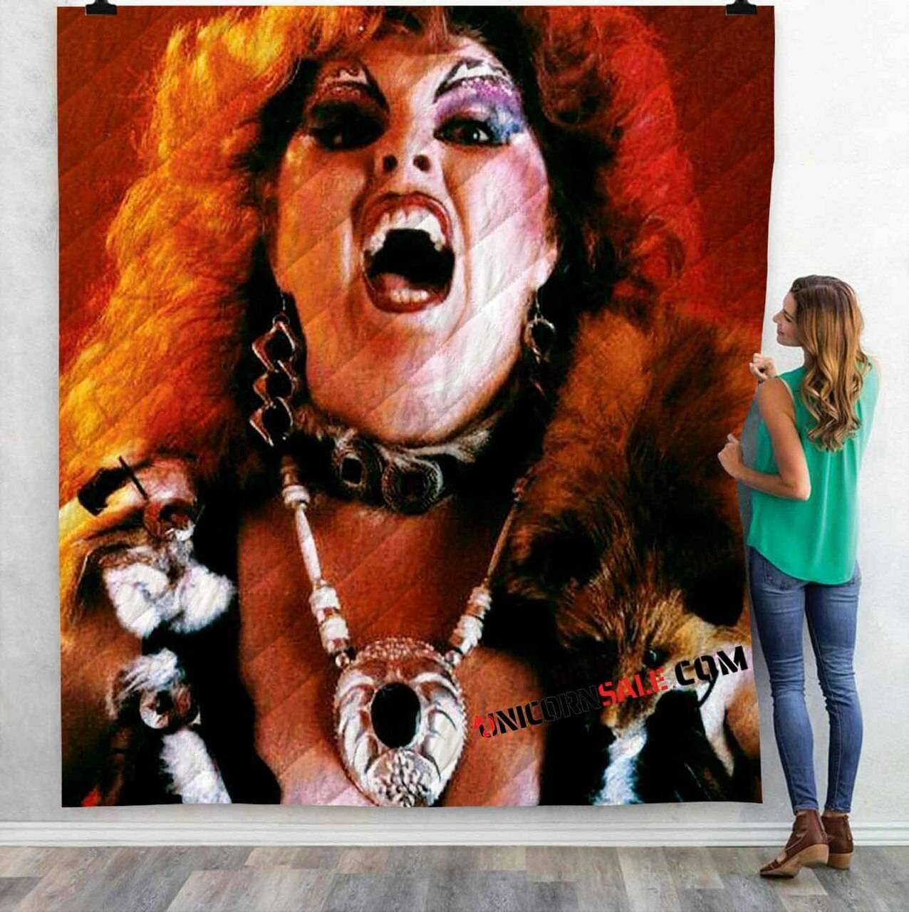 Movie Glow The Story Of The Gorgeous Ladies Of Wrestling D 3D Customized Personalized Quilt Blanket and Home Decor