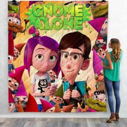 Movie Gnome Alone V 3D Customized Personalized Quilt Blanket and Home Decor