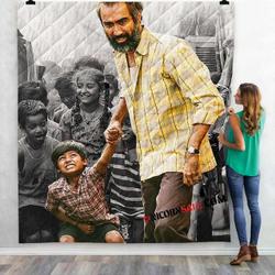 Movie Halla Bol D 3D Customized Personalized Quilt Blanket and Home Decor