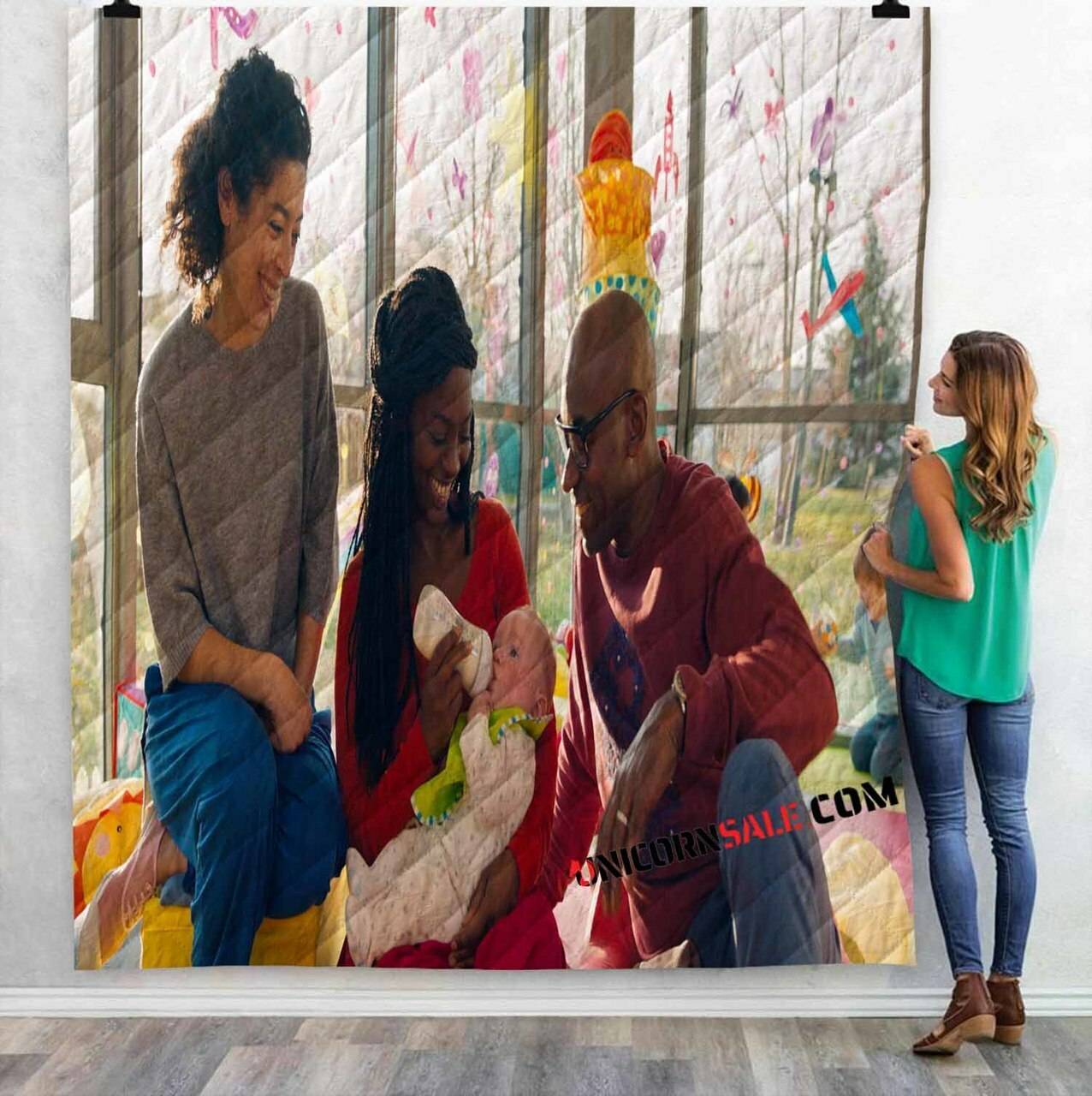 Movie He Even Has Your Eyes N 3D Customized Personalized Quilt Blanket and Home Decor