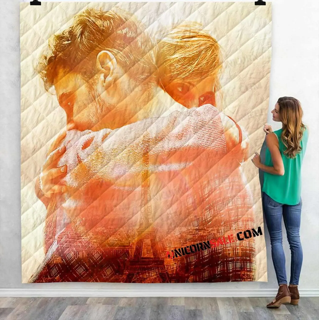 Movie Paris Is Us V 3D Customized Personalized Quilt Blanket and Home Decor