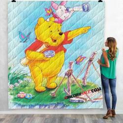 Movie PoohS Grand Adventure The Search For Christopher Robin D 3D Customized Personalized Quilt Blanket and Home Decor