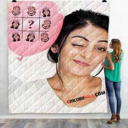 Movie Pooja Kiven Aa D 3D Customized Personalized Quilt Blanket and Home Decor