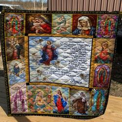 Mp Virgin Mary Hear Me Quilt Liecb Fuct2409 and Home Decor