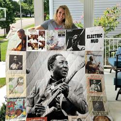 Muddy Waters Quilt Blanket and Home Decor