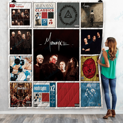 Mudvayne Albums Quilt Blanket Ver 13 and Home Decor