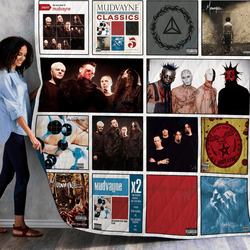 Mudvayne Albums Quilt Blanket Ver 14 and Home Decor