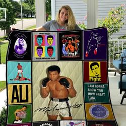 Muhammad Ali Quilt Blanket Bs1112 and Home Decor