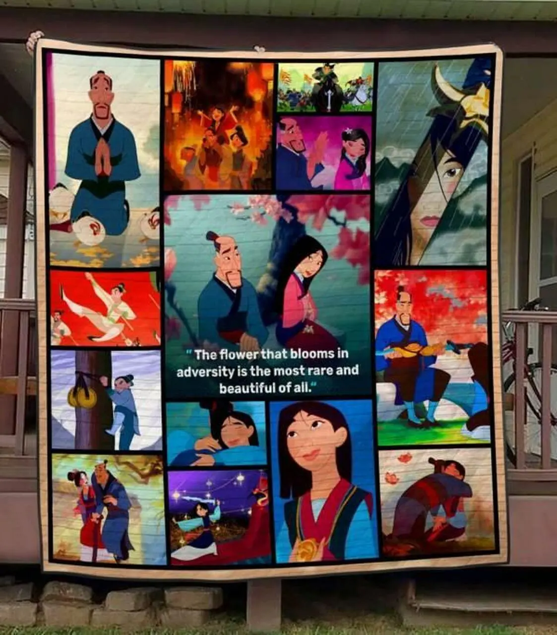Mulan Quilt Blanket Hvt220509 Quilt and Home Decor