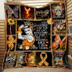 Multiple Sclerosis Awareness Ee18792 Quilt Inkp0108 Inkp0108 and Home Decor