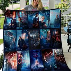 Murder On The Orient Express Blanket Th2906 Quilt and Home Decor