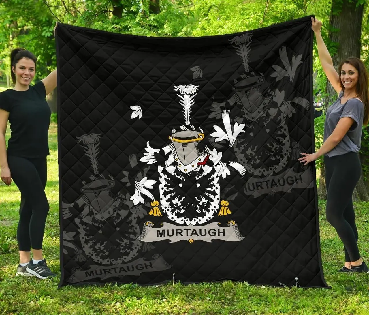 Murtaugh Ireland Irish Family Crest JFJ10195 3D Customized Quilt 2707 and Home Decor