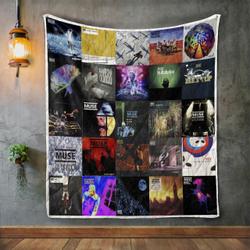 Muse Album Covers Quilt Blanket and Home Decor