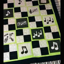 Music Hur Quilt Cysieb and Home Decor
