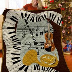 Music Jfj Quilt Koh and Home Decor