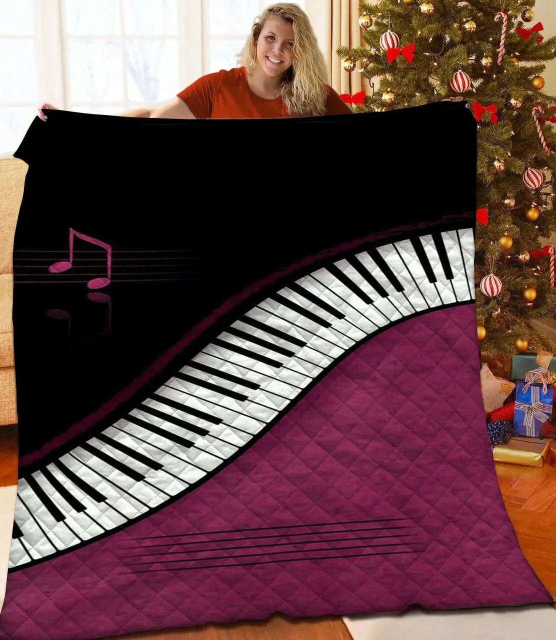 Music Jfj Quilt Kqf and Home Decor