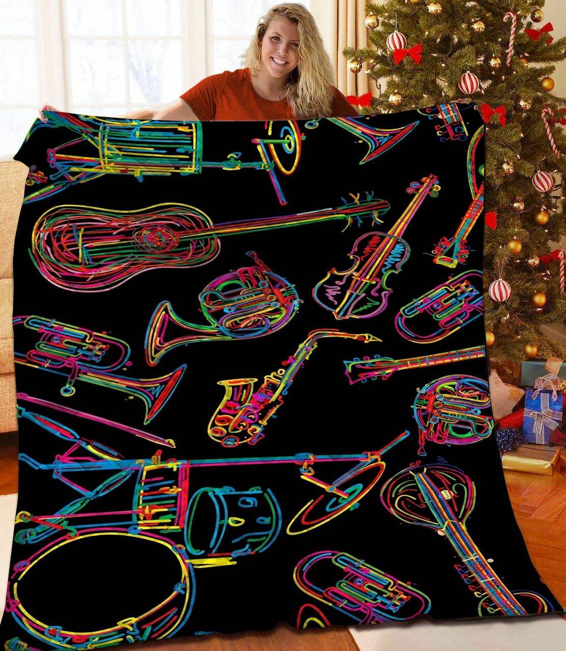 Music JFJ10235 3D Customized Quilt 2707 and Home Decor