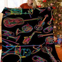 Music JFJ10235 3D Customized Quilt 2707 and Home Decor