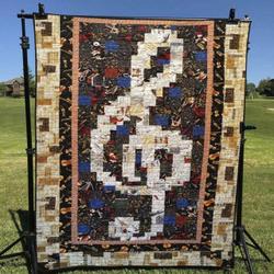 Music Makes My Heart Sing Quilt Blanket Tr12  Quilt and Home Decor