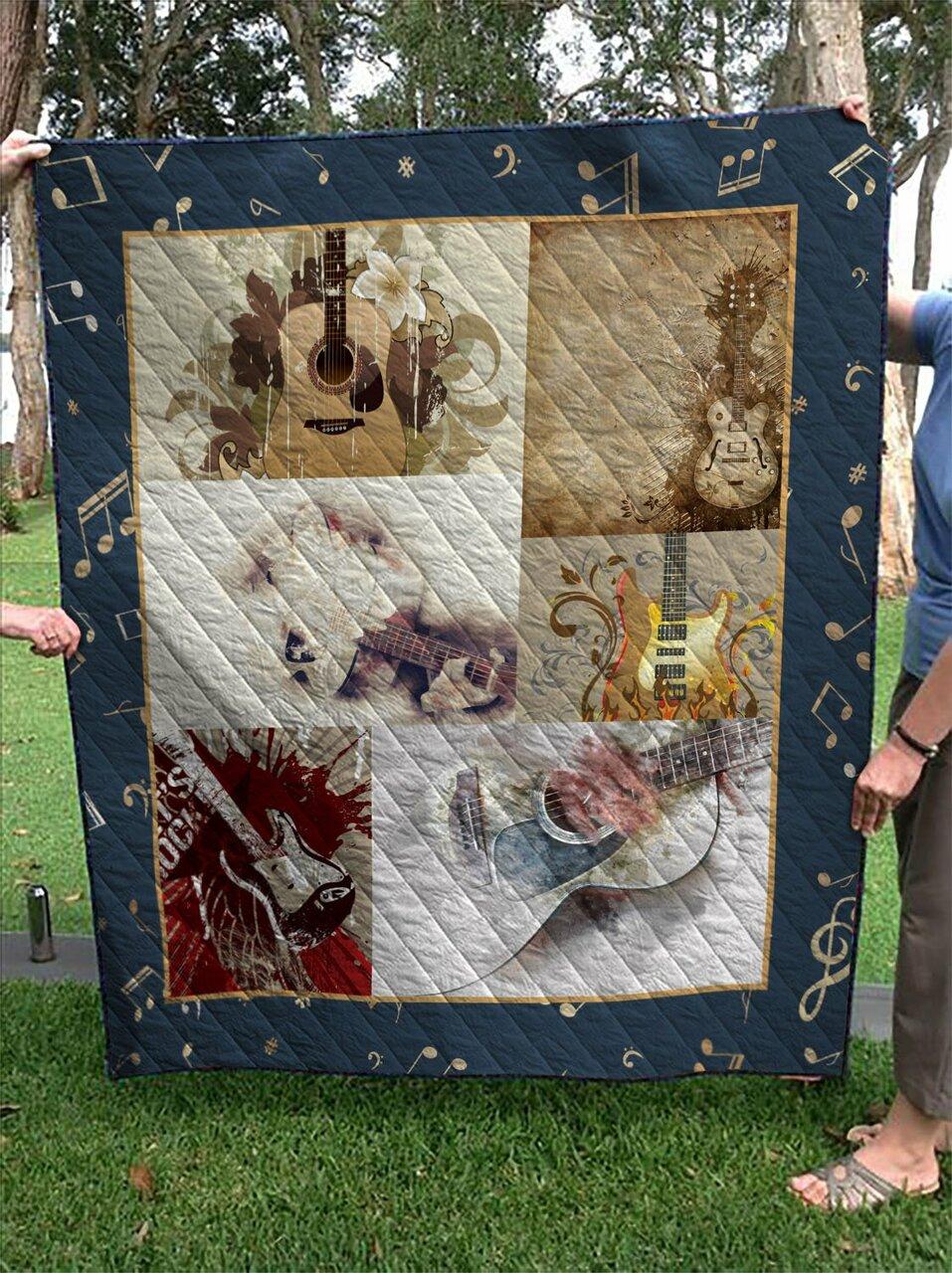 Music Quilt and Home Decor