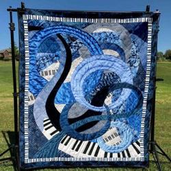 Music Ye160705A Tbg Quilt Blanket and Home Decor