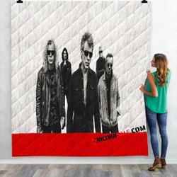 Musical Artists 80S Bon Jovi 2N 3D Customized Personalized Quilt Blanket and Home Decor