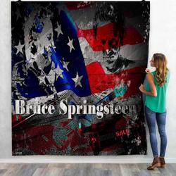 Musical Artists 80S Bruce Springsteen 2N 3D Customized Personalized Quilt Blanket and Home Decor