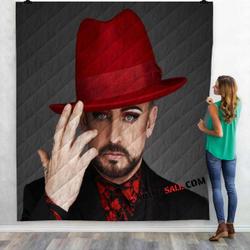 Musical Artists 80S Culture Club 3V 3D Customized Personalized Quilt Blanket and Home Decor