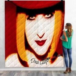 Musical Artists 80S Cyndi Lauper 2V 3D Customized Personalized Quilt Blanket and Home Decor