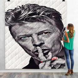 Musical Artists 80S David Bowie2D 3D Customized Personalized Quilt Blanket and Home Decor