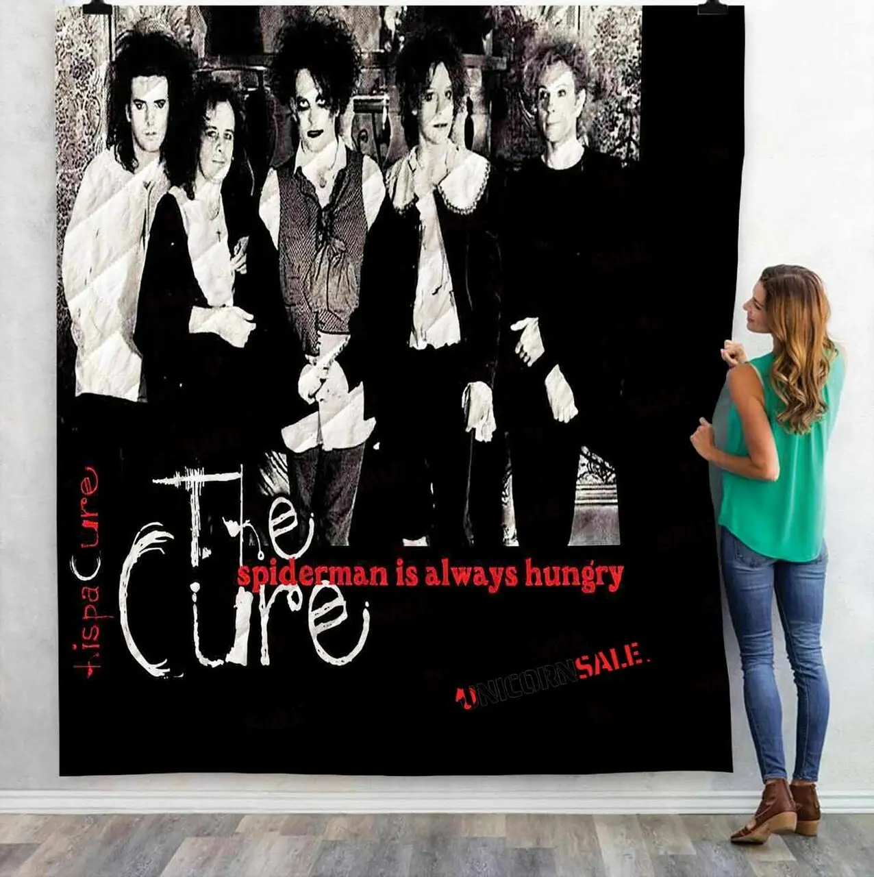 Musical Artists 80S The Cure 3N 3D Customized Personalized Quilt Blanket and Home Decor
