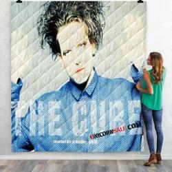 Musical Artists 80S The Cure 3V 3D Customized Personalized Quilt Blanket and Home Decor