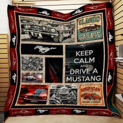 Mustang All The Time Quilt and Home Decor