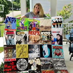 Mxpx Quilt Blanket and Home Decor
