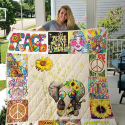 My Happy Hippie Sunshine Quilt and Home Decor