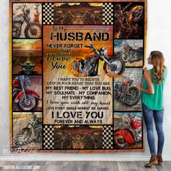 My Husband Love Every Single Moment We Shared Rider Quilt Ko and Home Decor