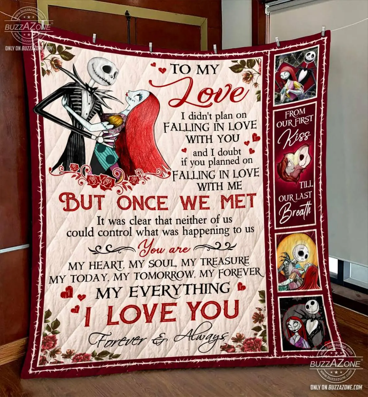 My Love Once We Met Quilt Gg and Home Decor