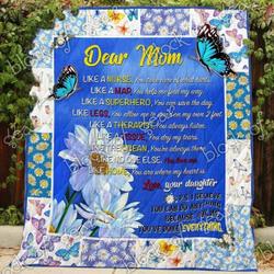 My Mom For Me You Ve Done Everything Blanket Kc1707 Quilt and Home Decor