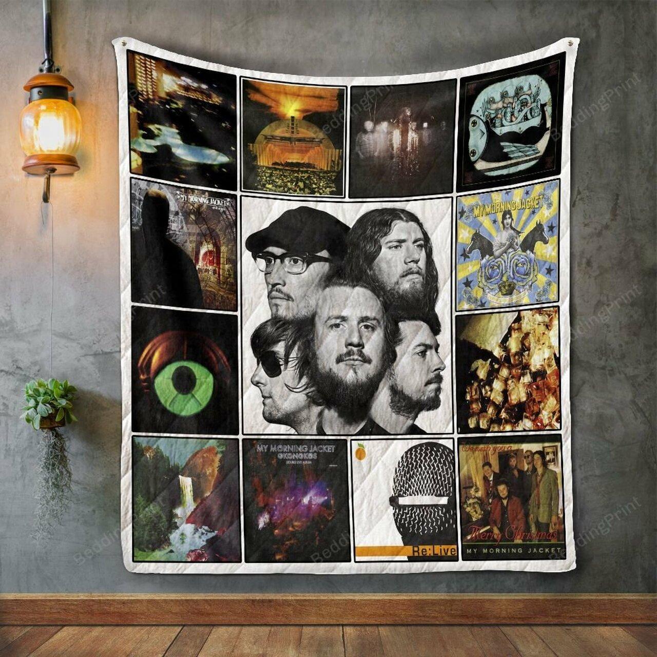 My Morning Jacket Album Covers Quilt Blanket and Home Decor
