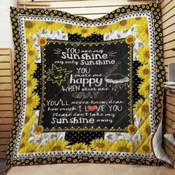 My Only Sunshine Quilt Blanket  Quilt and Home Decor