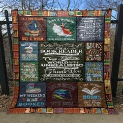 My Weekend Is All Booked Quilt Blanket Hp47  Quilt and Home Decor